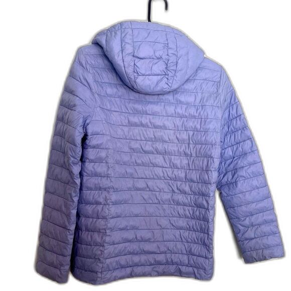 Lands End Girl's Feather Free™ Insulated Hooded Packable Jacket SZ XL - Picture 2 of 6